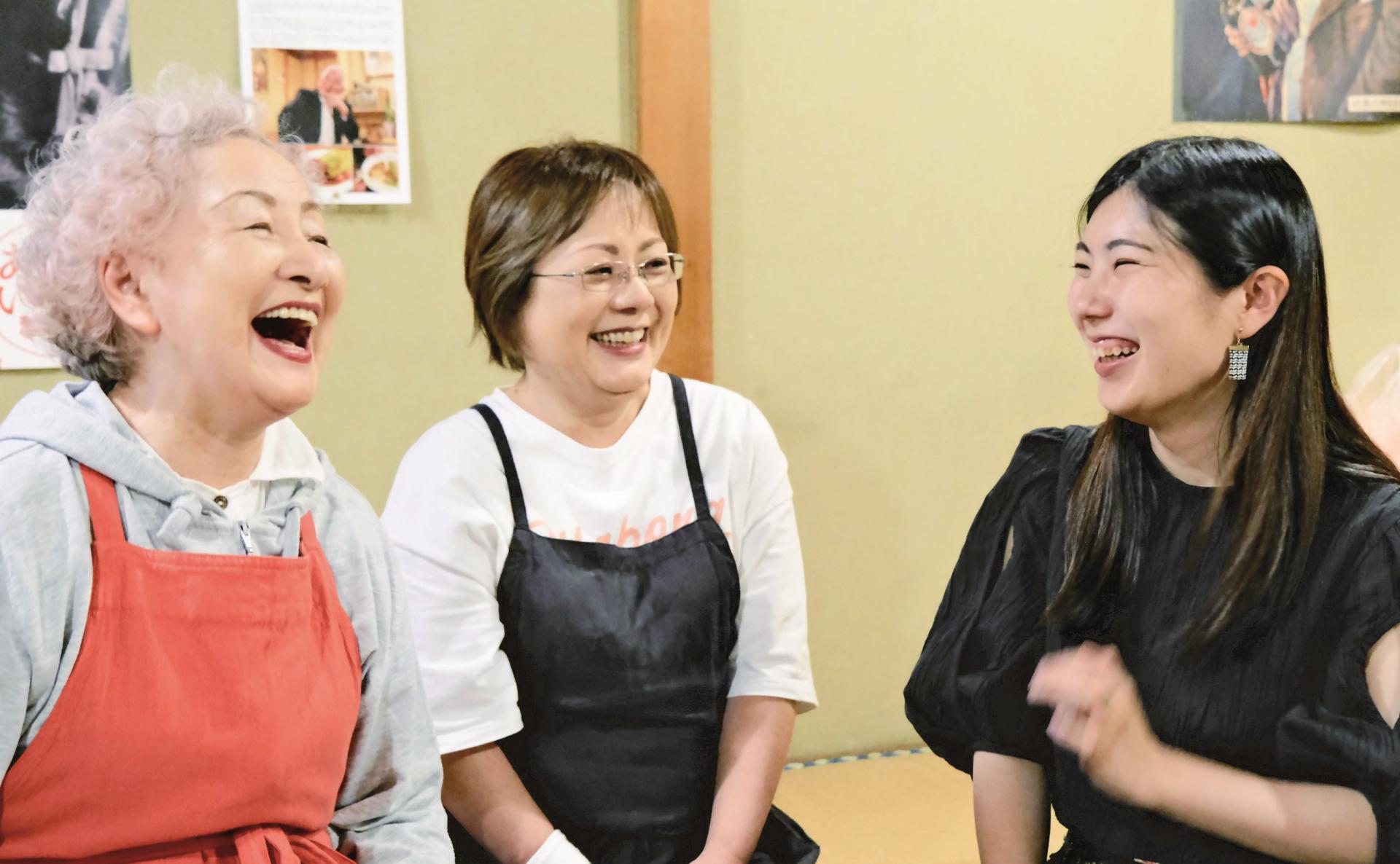 地域住民との語らい [170KB]