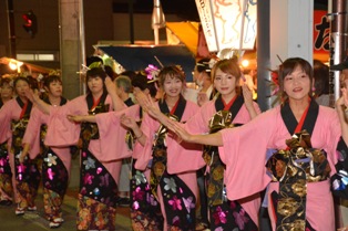 一日市盆踊り　毎年８月１８～２０日開催