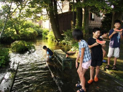 名水百選「藤清水」